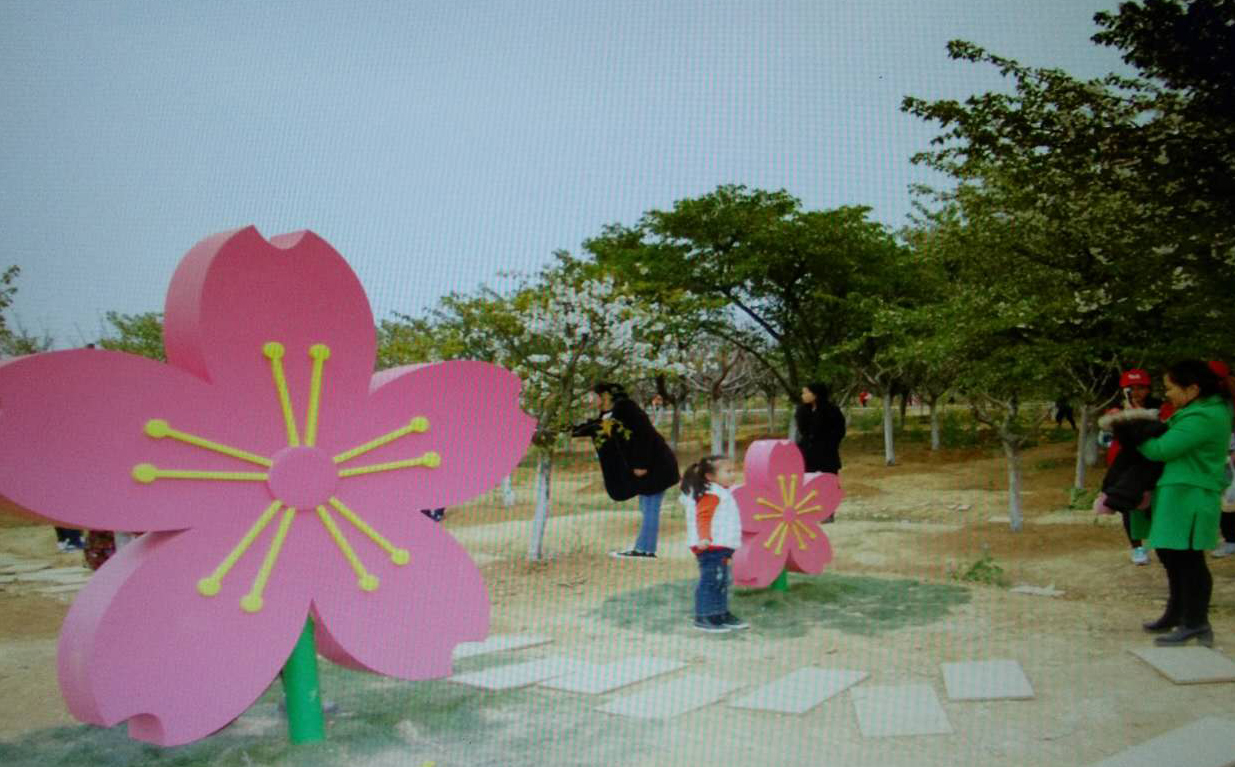 安徽雕塑江苏樱花园雕塑景观小品 华派雕塑制作