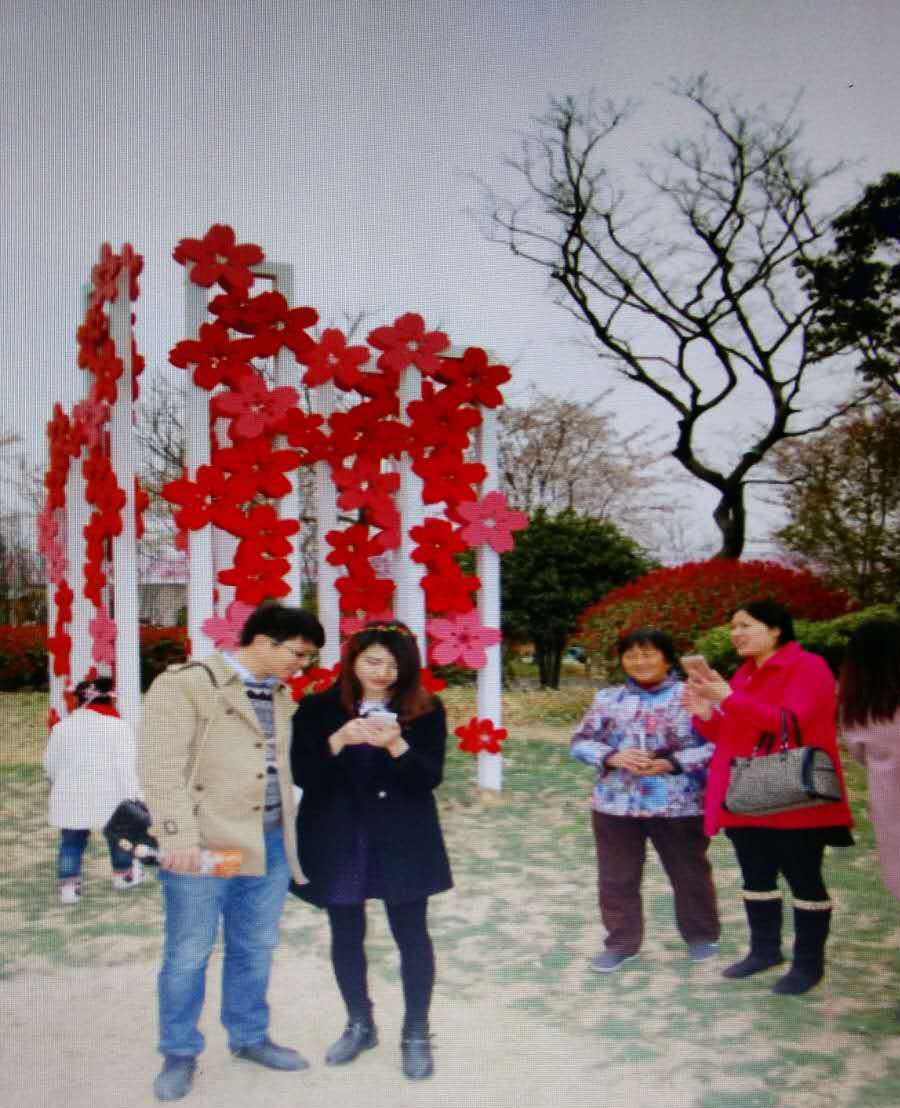 安徽雕塑江苏樱花园雕塑景观小品 华派雕塑制作