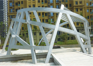 《鸟巢》-合肥九龙湾景观雕塑
